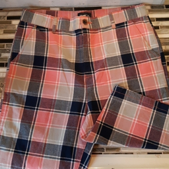 Children's Place plaid Bermuda shorts 16 - Picture 2 of 3